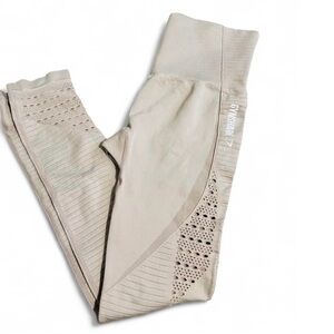 Gymshark Light Beige Active Leggings